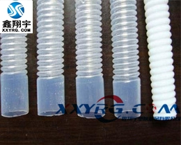 XY-0504耐高溫耐強酸套聚四氟乙烯PTFE FEP鐵氟龍波紋軟管 XY-0504耐高溫耐強酸套聚四氟乙烯PTFE FEP鐵氟龍波紋軟管